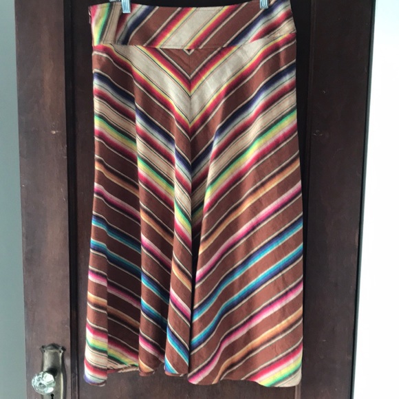 Lauren by Ralph Lauren A-line skirt, size 10, 100% linen - Picture 3 of 5